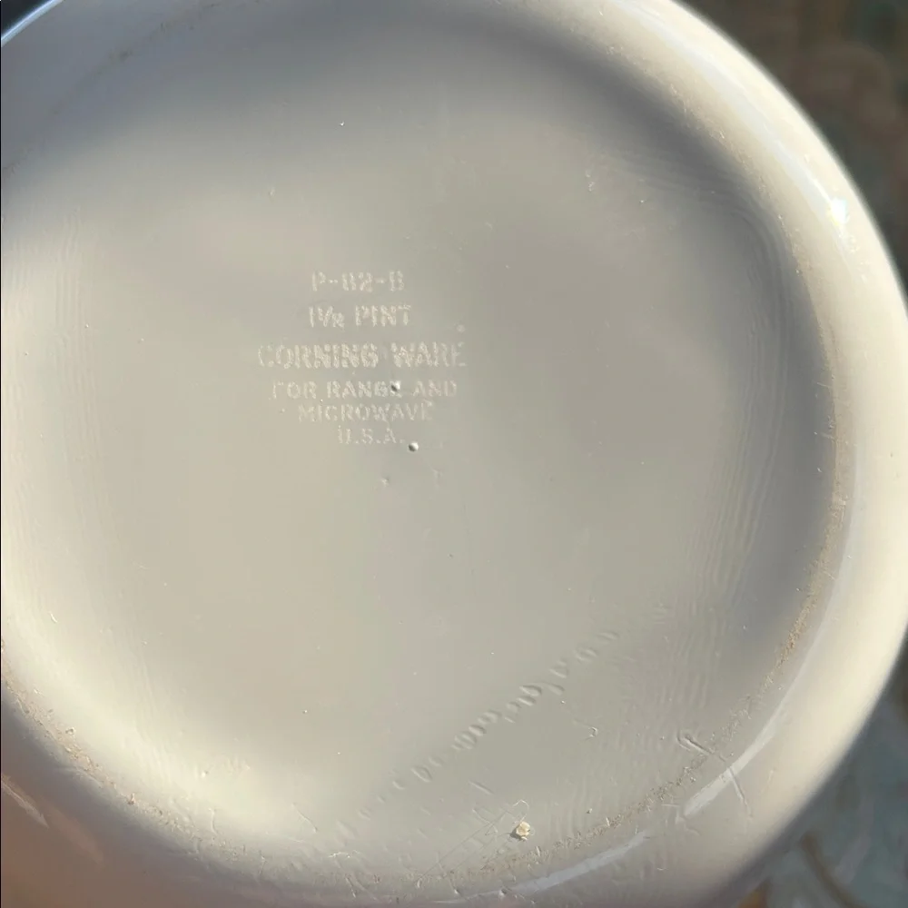 Corningware saucepan clear